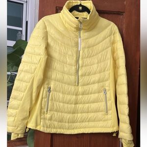 Calvin Klein Performance Half
Zip Pullover Lightweight Packable Puffer Sz Large